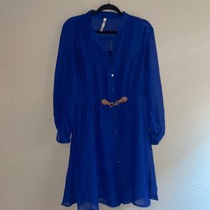 Women’s Cobalt Blue dress  size 1X